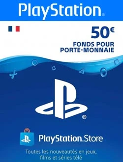 Carte PlayStation Store 50€