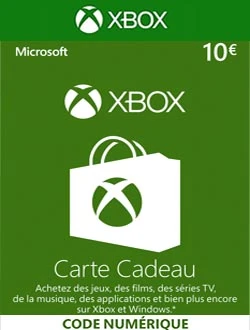 Carte Xbox 10€